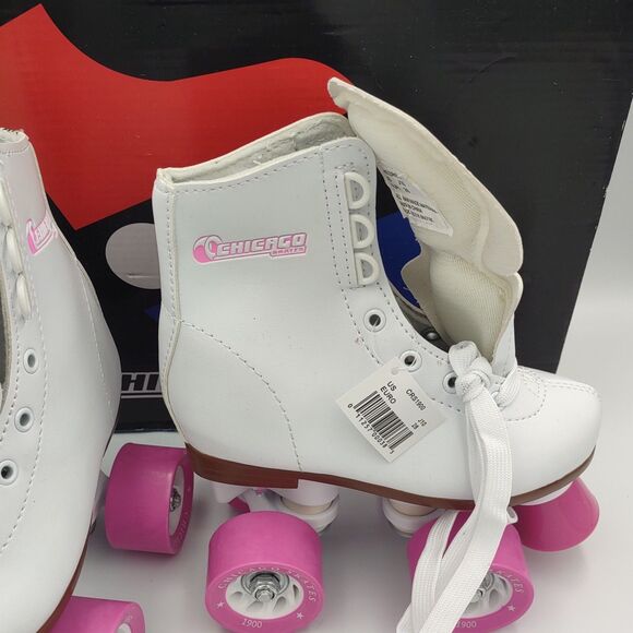 Chicago Skates Girl's Classic Roller Rink Quad Skates Child SZ 10 J ST# CRS1900 - Picture 11 of 16
